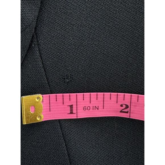 Vtg Ralph Lauren Polo Crested Logo 100% Worsted Wool Blazer, Sz 16 Made In USA - Picture 11 of 12